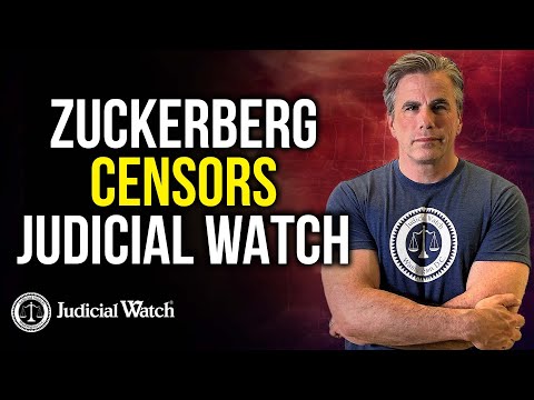 Zuckerberg CENSORS Judicial Watch—Kamala Coup Update & MORE