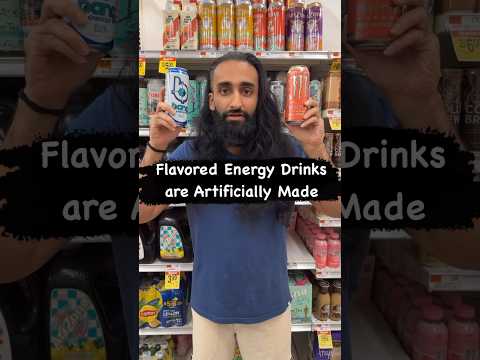 Flavored Energy Drinks are Artificially Made #energydrink #flavors