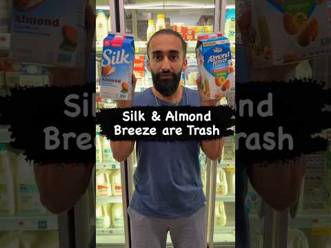 Silk & Almond Breeze are Trash #almondmilk #almond #plantbased