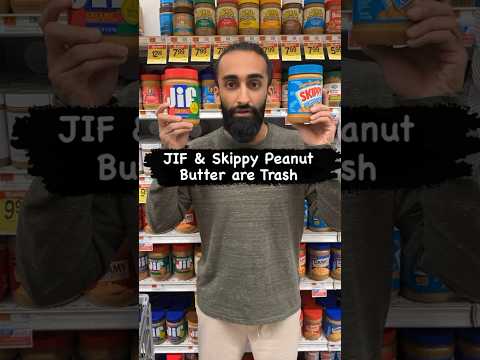 JIF & Skippy Peanut Butter are Trash. Choose Organic! #peanutbutter #skippy #jif