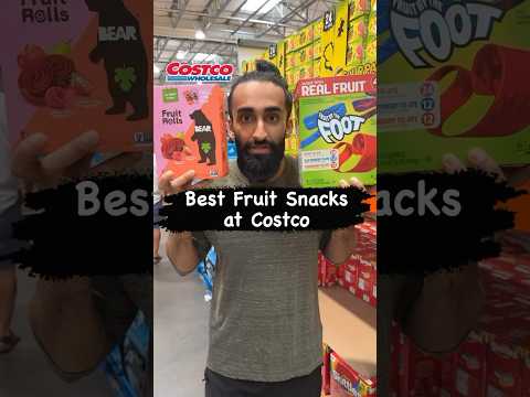 Best Fruit Snacks at Costco #fruitsnacks #costco #costcofinds