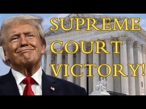 Supreme Court BLOCKS POSSIBLE JAIL SENTENCE OF FUTURE PRESIDENT TRUMP with Latest Decision