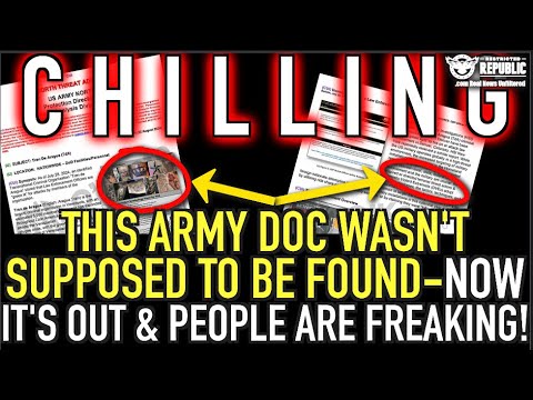 Chilling: This Army Doc Wasn’t Supposed To Be Found—Now It’s Out & People Are Freaking!