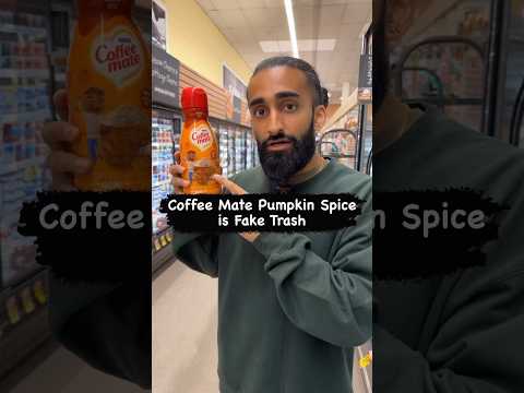 Coffee Mate Pumpkin Spice is Fake Trash #coffeemate #pumpkin #coffeecreamer