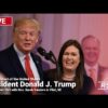 LIVE: President Trump Hosts a Town Hall with Gov. Sarah Sanders in Flint, MI – 9/17/24