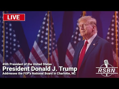 LIVE: Trump Addresses the National Board of the Fraternal Order of Police in Charlotte, NC – 9/6/24