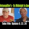 Phil Hotsenpiller’s New Book- Its Midnight In America on Take FiVe – Prophets & Patriots Shows