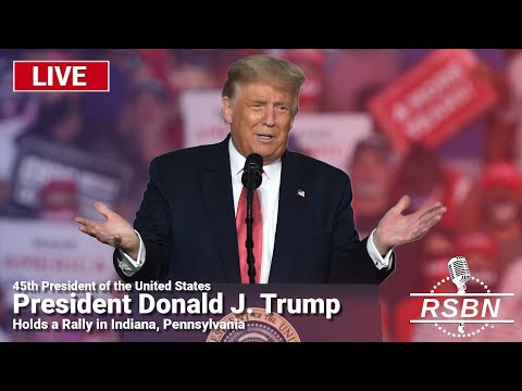 LIVE: President Trump Holds a Rally in Indiana, Pennsylvania – 9/23/24