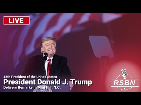 LIVE: President Trump Delivers Remarks in Mint Hill, N.C. – 9/25/24