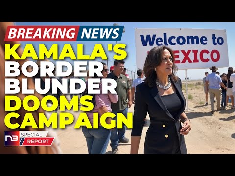 🚨BREAKING: Kamala’s Border Stunt Backfires! Desperate VP Exposed! Election Panic Sets In!