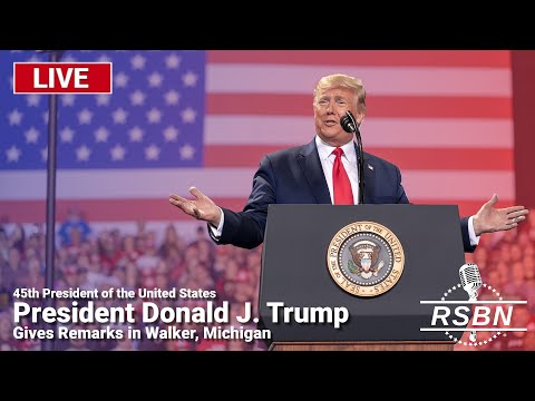 LIVE: President Trump Gives Remarks in Walker, Michigan – 9/27/24