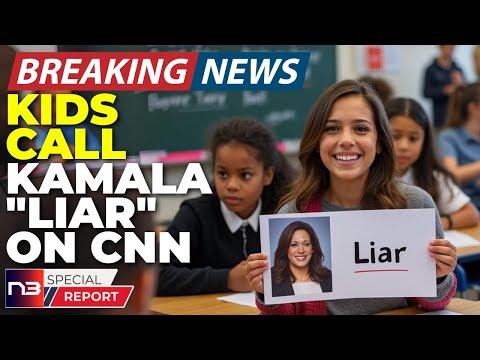 🚨BREAKING: Live TV Shocker! CNN’s Kid Guests Demolish Kamala! Harris Camp in Panic?