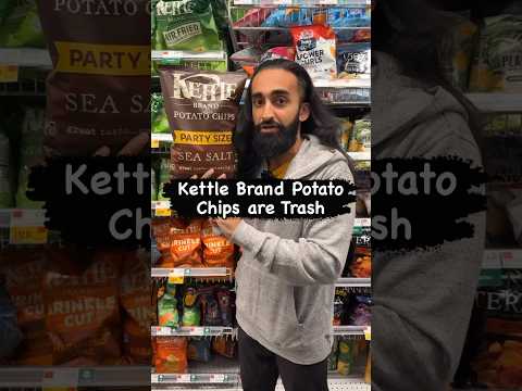 Kettle Brand Potato Chips are Trash #potatochips #groceryshopping #snacks