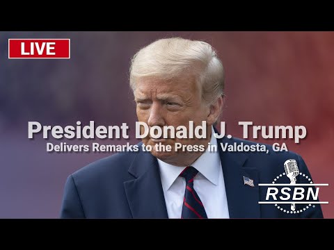 LIVE: President Trump Delivers Remarks to the Press in Valdosta, GA – 9/30/24