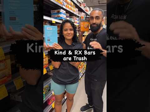 Kind & RX Bars are Trash featuring @Iamjasyra #groceryshopping #groceryhaul