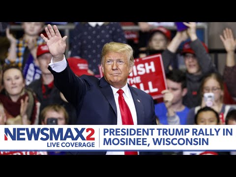 LIVE: President Donald Trump Rally in Mosinee, Wisconsin | NEWSMAX2