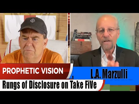 L.A. Marzulli’s New Book- Rungs of Disclosure on Take FiVe – Prophets & Patriots Shows Update