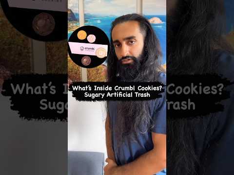 What’s Inside Crumbl Cookies? Sugary Artificial Trash #crumblcookies  #cookies #crumblcookie