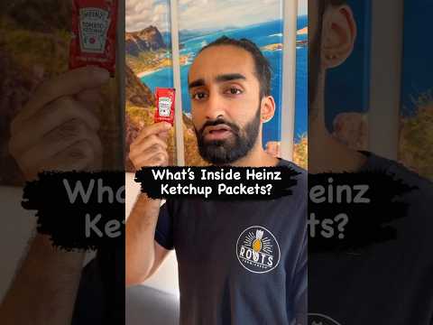 What’s Inside Heinz Ketchup Packets? Trash #heinz #ketchup #restaurants