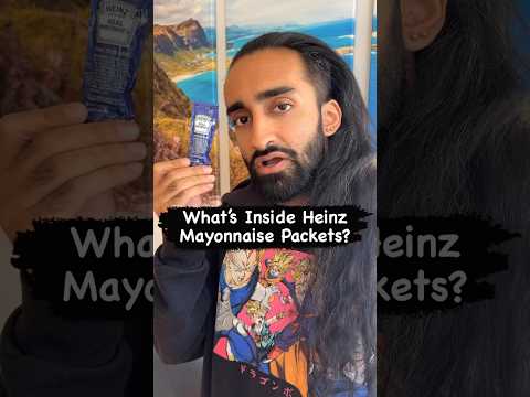 ￼What’s Inside Heinz Mayonnaise Packets? Trash #mayo #mayonnaise #heinz