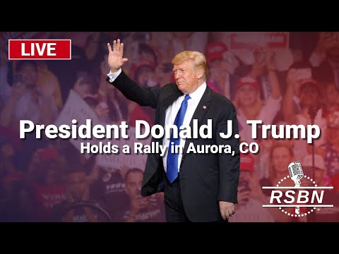 L​IVE: President Trump Holds a Rally in Aurora, CO – 10/11/24