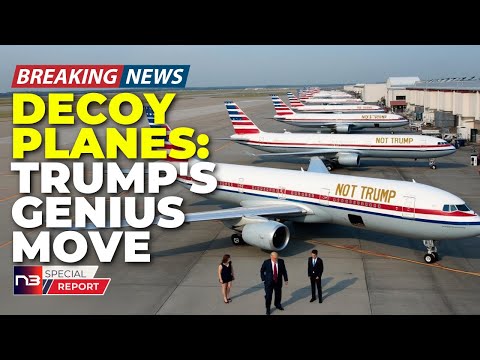 🚨BREAKING: Trump Goes Full James Bond With Decoy Planes And The Left Is Losing Their Minds