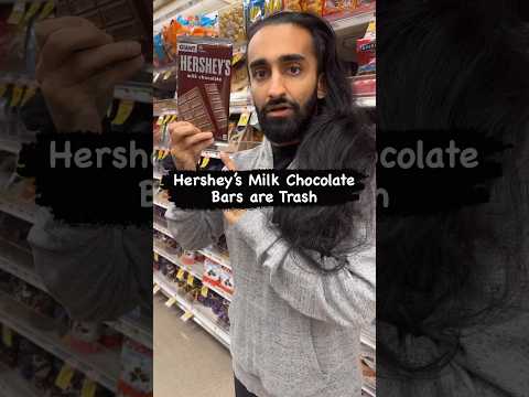 Hershey’s Milk Chocolate Bars are Trash #hersheys #chocolate #hershey