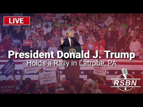 LIVE: President Trump Holds a Rally in Latrobe, PA – 10/19/24