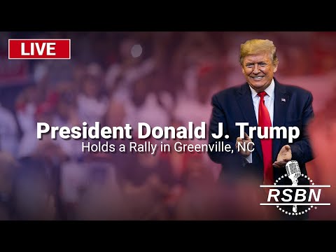 LIVE: President Trump Holds a Rally in Greenville, NC – 10/21/24