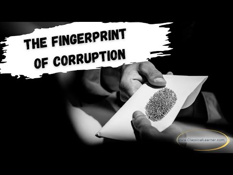 The Fingerprint of Corruption