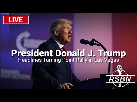 LIVE: President Trump Headlines Turning Point Rally in Las Vegas – 10/24/24