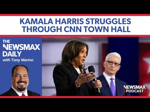 Harris takes some friendly fire at CNN Town Hall | The NEWSMAX Daily (10/24/24)