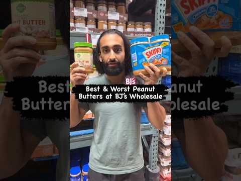 Best & Worst Peanut Butters at @BJsWholesaleClub #peanutbutter #groceryshopping #groceries