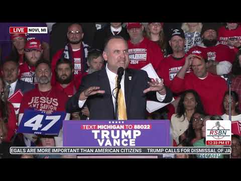 FULL SPEECH: Dan Scavino Delivers Remarks in Novi, MI