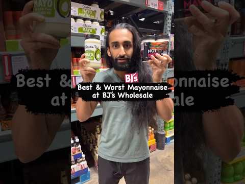 Best & Worst Mayonnaise at @BJsWholesaleClub #mayonnaise #mayo #groceryshopping