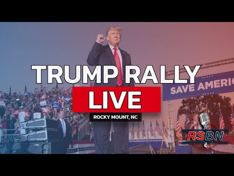 LIVE: President Trump Holds a Rally in Rocky Mount, NC – 10/30/24