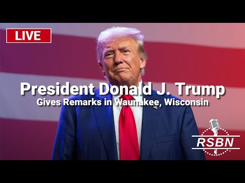 LIVE: President Trump Gives Remarks in Waunakee, Wisconsin – 10/1/24