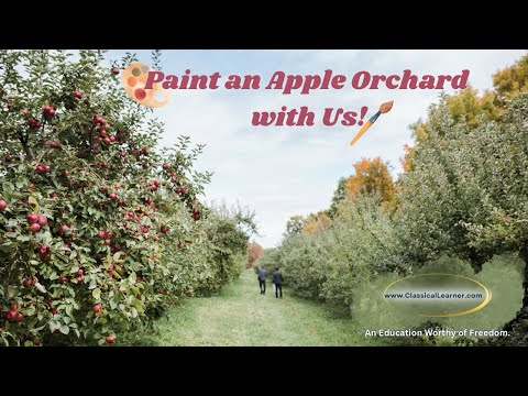 Come Paint an Apple Orchard with Us!