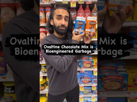 Ovaltine Chocolate Mix is Bioengineered Garbage #ovaltine #chocolates #nestle