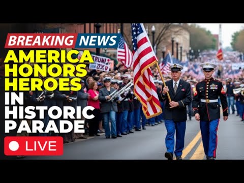 🚨LIVE: Watch The Nation’s Greatest Veterans Day Celebration Live As America Honors True Heroes