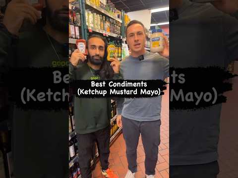 Best Condiments at the Grocery Store feat, @healthwithhunter #ketchup #mustard #mayo