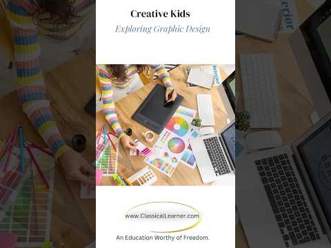 Creative Kids: Sneak Peek of our Course, Intro to Graphic Design