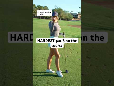 What would you hit from 205yards? #golf #golfgirl