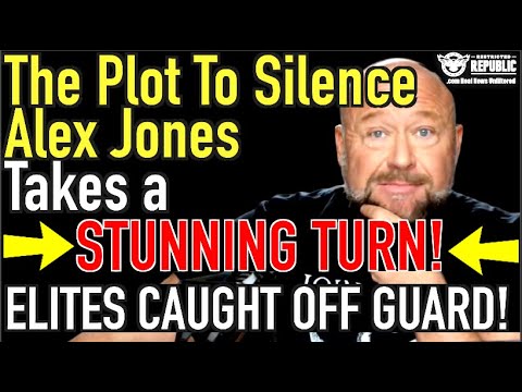 The Plot To Silence Alex Jones Takes a Stunning Turn—Elites Caught Off Guard!