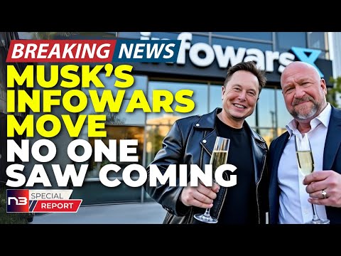 🚨BREAKING: Elon Musk To Save Infowars In The Most Unexpected Move Yet And Could Be Jones’ Last Hope