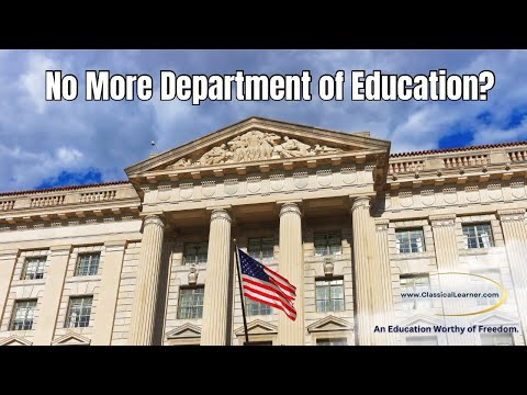 No More Department of Education?