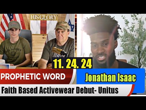 Jonathan Isaac- Faith Based Activewear Debut- Unitus – Prophets & Patriots Shows Update