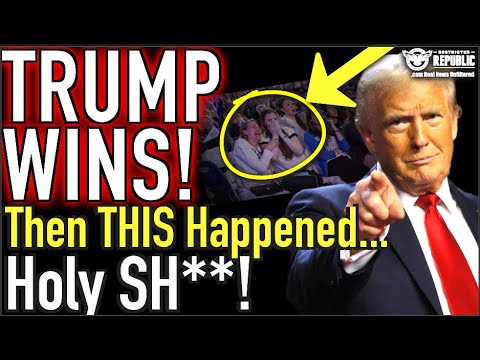 Trump Wins!!! Then “THIS” Happened…. Holy Sh**!