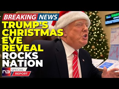 🚨BREAKING: Trump’s Christmas Eve Plans Have The Political World Freaking Out For One Major Reason