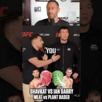 Vegan vs carnivore UFC fight